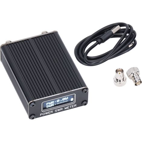 Compteur SWR mini à ondes stationnaires avec batterie intégrée pour radios ondes courtes et communication (1/5)