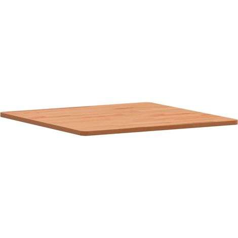 Dessus de table 60x60x1,5 carré bois massif de hêtre (1/5)