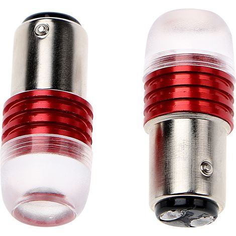 Lntyq Feux De Frein Arrière 2Pcs Rouge 1157 5730 Stroboscopique Clignotant Ampoules Projecteur LED Pour Voiture Feux De Frein