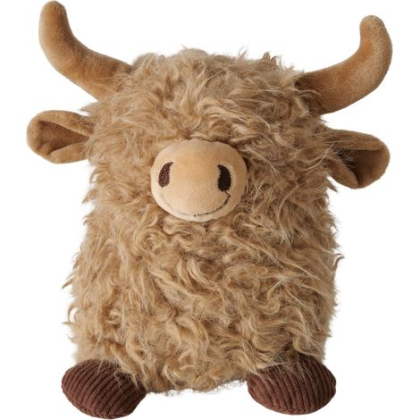 Figur Buffy Büffel-Form braun L: 19,5 cm B: 12 cm H: 20 cm (1/2)