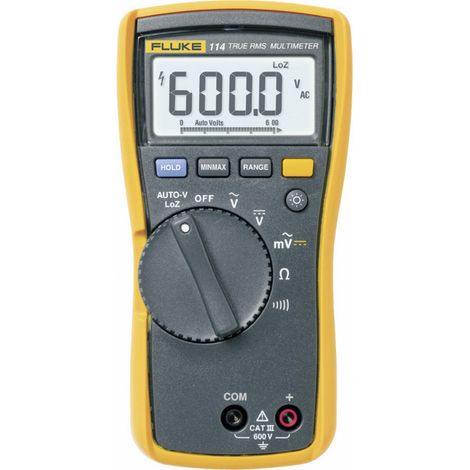 Fluke 114 Hand-Multimeter  digital  CAT III 600 V Anzeige (Counts): 6000