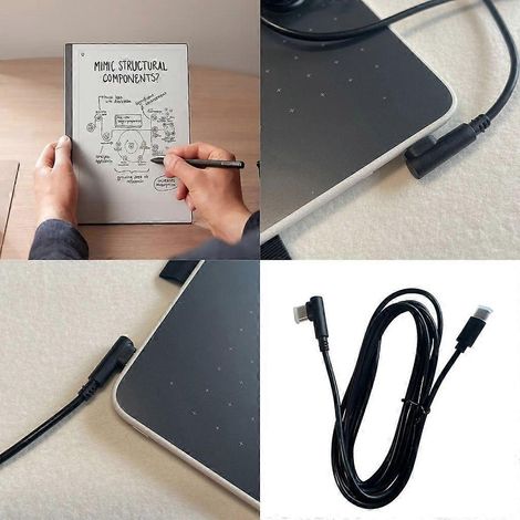 Câble de données USB-C pour tablette reMarkable Paper 2 : mobilité facilitée (1/4)