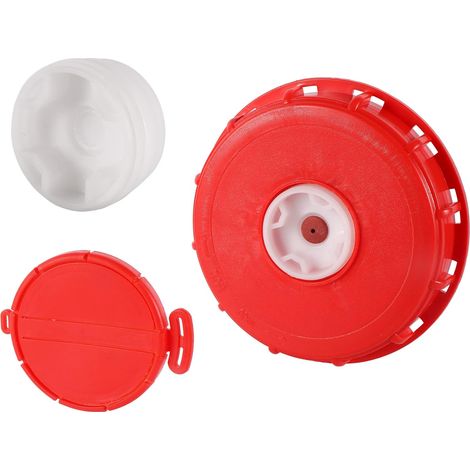 IBC Couvercle de Réservoir 163 mm, Bouchons de Réservoir IBC Ventilé Couvercle Respiratoire avec Bouchons de Rechange 2" pour Vanne Cuve 1000l,Reservoir eau de Pluie,Conteneur (1/5)
