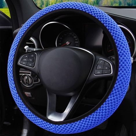 (Blau) Größe M 37-38 cm / 14,5-15 Zoll Autolenkradbezug, Anti