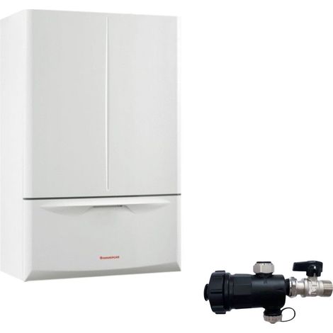 Immergas Caldaia a Condensazione Victrix Extra 32 da 32kw Metano/GPL Cod. 3.033702 + Kit Per Scarico Fumi e Defangatore Omaggio  ADATTATORE SDOPPIATO