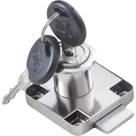 antivol en alliage de zinc pour tiroir de bureau compatible