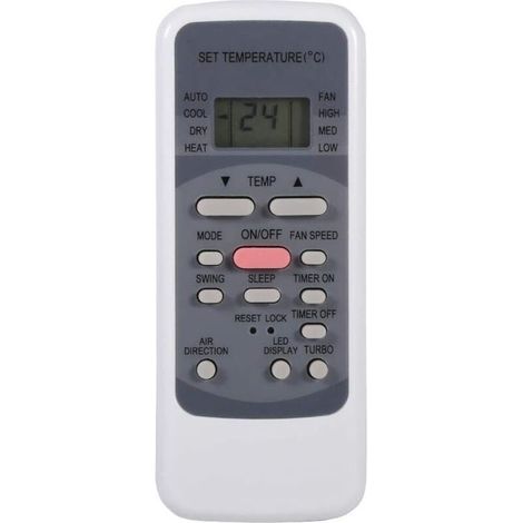Fernbedienung für Klimaanlage – Für Midea R51 Serie R51/E R51/CE R51M/CE R51D/E R51M/BGE R51M/BGE Midea Smart-Fernbedienung Ersatz für Klimaanlage (1 Stück) (1/5)
