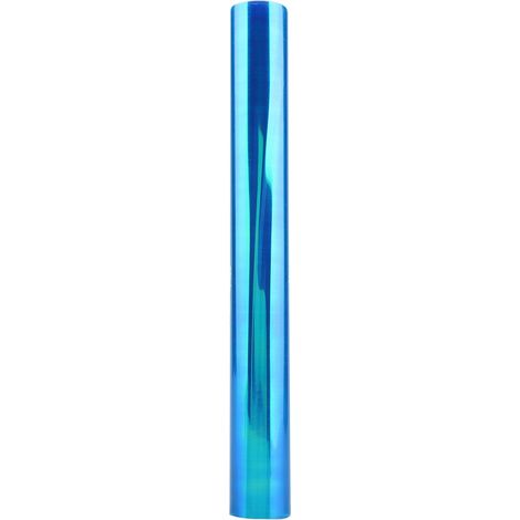 Autocollant de film de phare de voiture, lumière de couverture de film de phare de PVC coloré autocollant automatique d'enveloppe de voiture accessoires(Dark Blue-120 cm) (1/5)