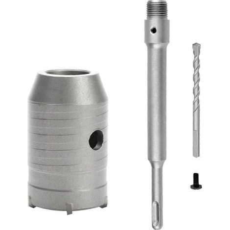 Perceuse à Percussion SDS Plus avec Fraises à Couronnes pour Mur, Set de 45mm (1/5)