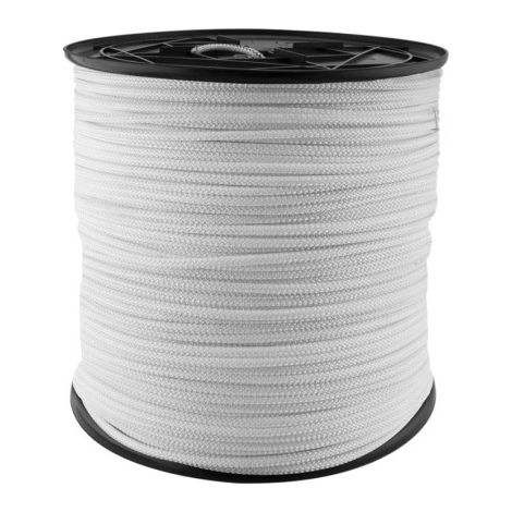 Carrete Nylon Con Alma Interior - 5mm X 400m Blanco (1/2)