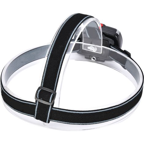 3W 800LM Mini-Stirnlampe, hochhell, große Reichweite, für Outdoor-Aktivitäten, Notfälle, schwarz (1/5)