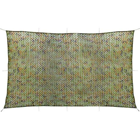 Filet de camouflage avec sac de rangement 3x6 m Vert (1/5)