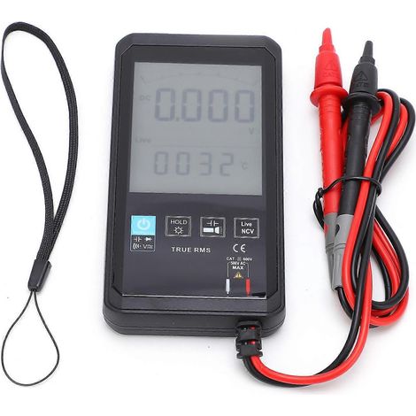 S10A DC1000V AC750V Intelligentes digitales tragbares Hochpräzisions-Spannungsmessgerät
