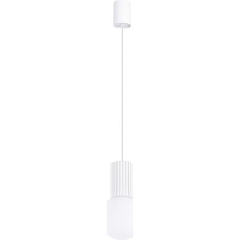 Suspension moderne blanche striée boule G9 8W Sfera (1/5)