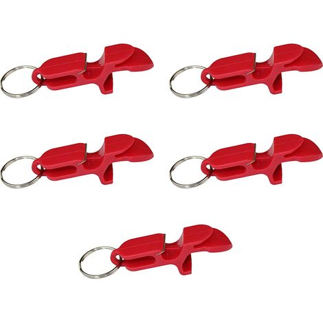 Ouvre-bouteille - Outil Pour Shotgunning - Porte-clés Multifonction - Plastique Résistant - Pour Fêtes Et Activités Extérieures - 1 Pièce (1/5)