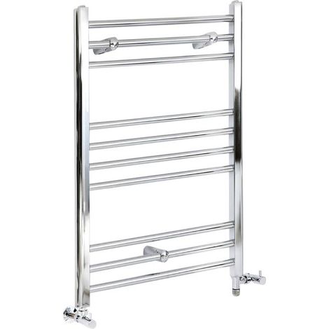 Hudson Reed Kent - Sèche-Serviettes Design Mixte Moderne Plat - Chromé - 80 cm x 50 cm