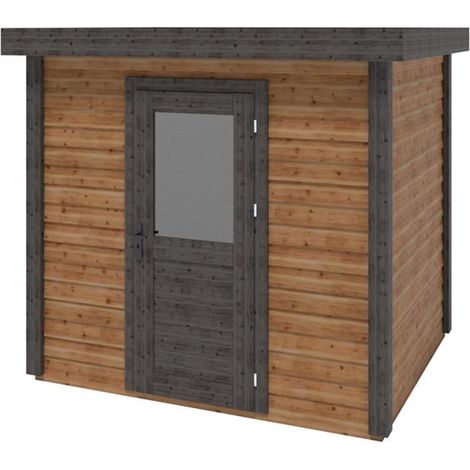 Casetta da giardino in legno Rava 2.59x2.09 m - 5.41 m2 - 28 mm - impregnata - 000117 (1/3)