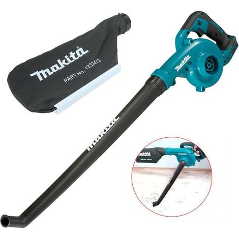 Makita DUB186Z 18v Cordless Garden Leaf Blower Vacuum + Collection Bag - Bare