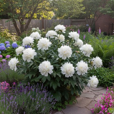 Pivoine herbacée Laura Dessert/Pot de 2L - 10/20 cm (1/5)