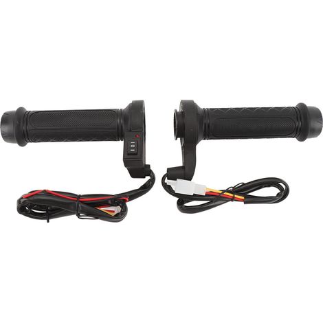 Poignées chauffantes 12 V pour moto, 3 vitesses, antidérapantes, IP67 (1/5)