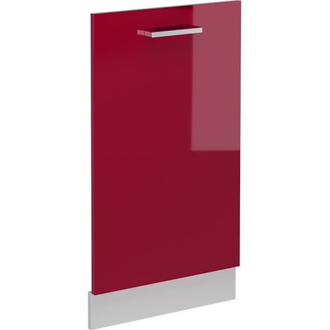 Façade R-Line, Rouge brillant, 45cm sans PT, Vicco