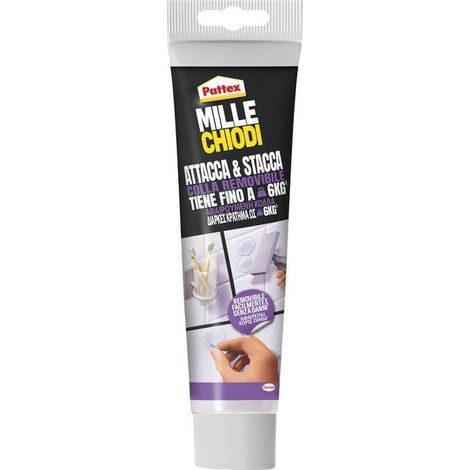 12 x PATTEX MILLECHIODI ATTACCASTACCA TUBETTO 44 G