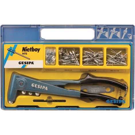 GESIPA  Surtido  de  remaches  ciegos  Nietboy  de  135  piezas  -  1435461
