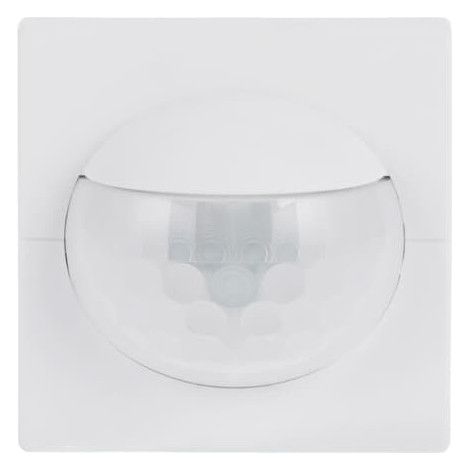 Busch-Jaeger Busch-Wächter® 180 flex Sensor confort con lente múltiple sensor de movimiento blanco estudio mate - Plataforma 63 (64764-884), 2CKA006800A3004