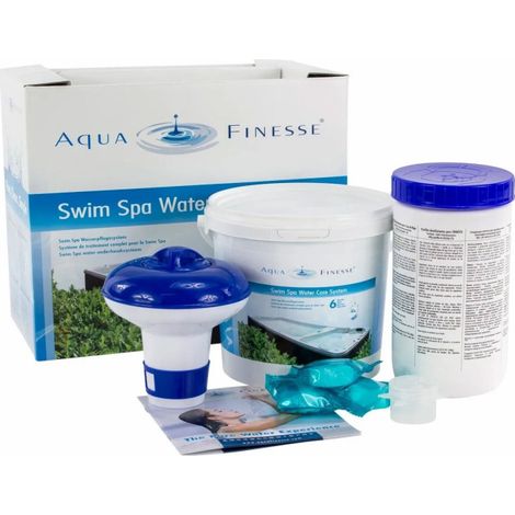 Kit d'entretien pour spa de nage AquaFinesse Swim Spa Water Care Box (1/4)