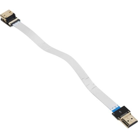 Câble HDMI 90° pour Drone DJI FPV, Connexion Vidéo Aérienne Lightbridge (1/5)