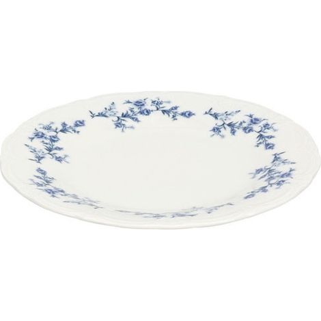 Assiette Plate 20,5cm Blue Flower Retro - Fine Dining Living (1/5)