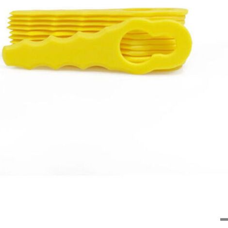 Lot 100 lames rechange compatible coupe-bordure Ryobi RAC155 RAC157 RAC158 (1/5)