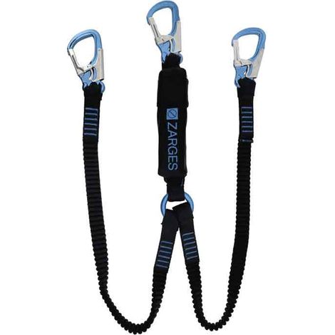 Zarges Fall Protection doppeltes Verbindungsmittel Axic-Y Maxi Rebar hook Snap hook