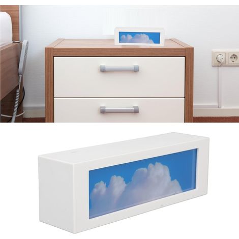Veilleuse nuage céleste, décoration de chevet pour la chambre, cadeau relaxant et apaisant. (1/5)