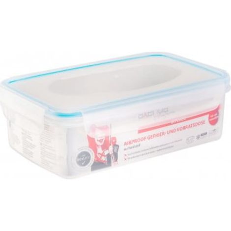 Boîte de conservation alimentaire 1200 ml (1,2 l) Axentia hermétique et étanche avec joint (1/4)