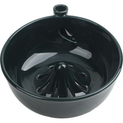 Bol de lavage automatique en céramique verte avec mécanisme tourbillonnant, panier égouttoir pour légumes, outil de préparation de salade, 17 x 10 cm (1/5)