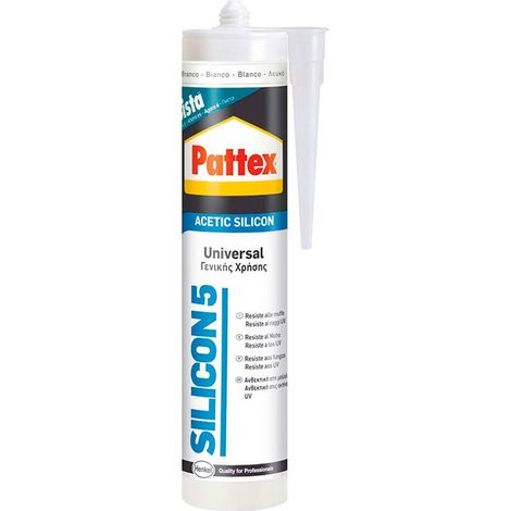 Pattex Silicone Universelle Blanche 280ml. 1534266 (1/3)