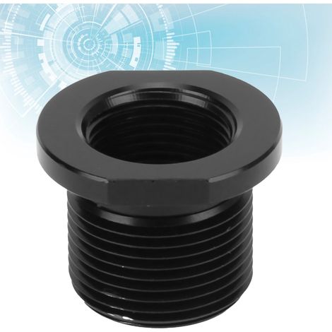 Adaptateur de connecteur d'huile/filtre à carburant JXSS027A : filetage intérieur 1/2-28 vers diamètre extérieur 5/8-24. (1/5)