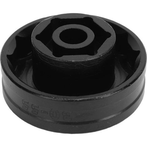 Replacement alloy steel socket for wheel axle nut 55 mm x 30 mm, compatible with Ducati 1098, 1098S, 1098R, 1198, 1198S and 1198R motorcycles (1/5)