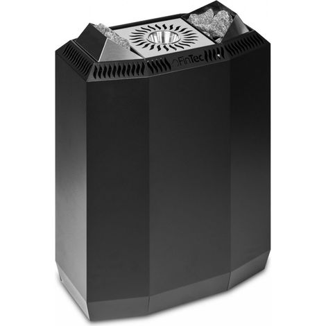 FinTec KAISA 8 kW Premium Bio-Saunaofen Combi Saunaofen mit Verdampfer Pulverbeschichtet (1/4)