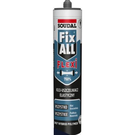 Soudal Fix ALL Flexi blanc 290 ml Mastic adhésif de montage (1/2)