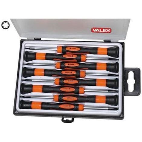 Cacciaviti di precisione Torx 8 pezzi CRV 1463489 VALEX (1/2)