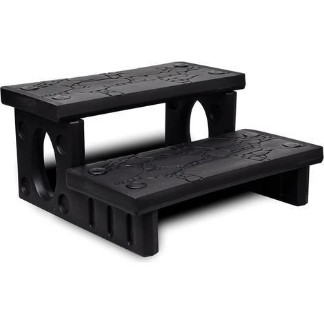Whirlpooltreppe Schwarz