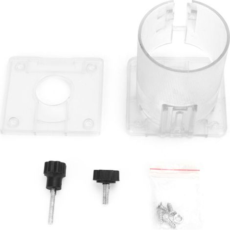 Base de Routeur de Coupe-bois en Plastique Transparent pour un Contrôle Précis à Haute Résistance (Fdituot43svy8b-01) (1/5)