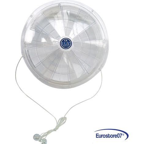 Aeratore da vetro effetto termico per finestre serie ae - ø mm.200 trasparente (1/4)