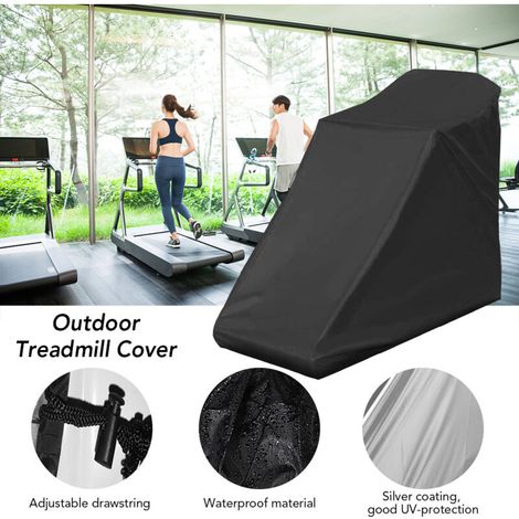 Foldable treadmill cover, dustproof and waterproof, universal, ideal for indoor or outdoor use. (1/5)