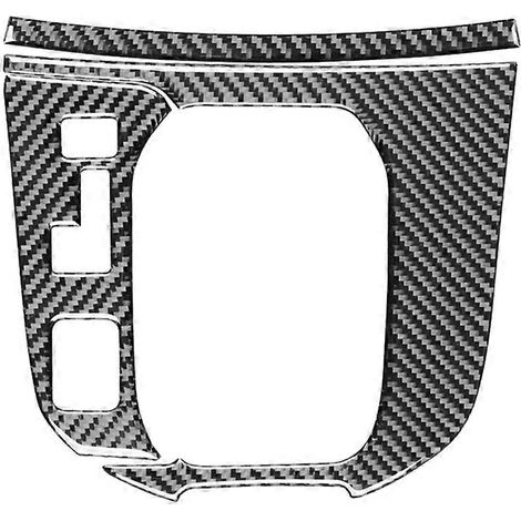 Fibra de carbono auténtica compatible con Mazda CX-9 (2016-2022) - Compartimento para la palanca de cambios de la consola central - Accesorios interiores (1/5)