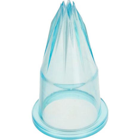 Silikomart Set 12 Bocchette in Policarbonato per Sac a Poche, Foro per Decorazioni a Stella + Tonde, Made in Italy (1/3)