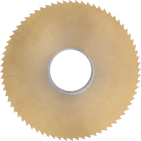 Disque de coupe et meulage HSS 75mm 72 dents revêtu TiCo - Fraise carbure 22x0.8mm (1/5)