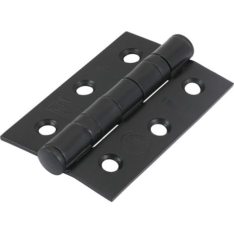TIMCO Ball Bearing Hinges Grade 7 Steel Epoxy Black - 76 x 51 x 2.2